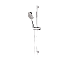 Душевая стойка с ручным душем и шлангом Remer Rubinetterie, хром, 315R318MP