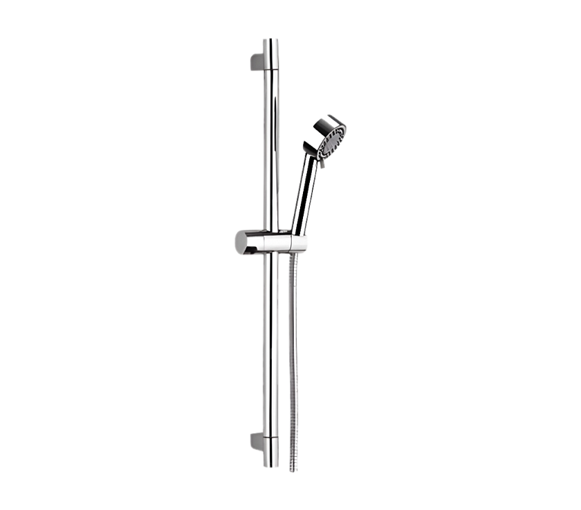 Душевая стойка с ручным душем и шлангом Remer Rubinetterie, хром, 315R319MO