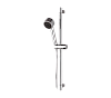 Душевая стойка с ручным душем и шлангом Remer Rubinetterie, хром, 315R321HG