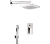 Душевой комплект Remer Rubinetterie Absolute, хром, AU09S02O20