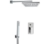 Душевой комплект Remer Rubinetterie Absolute, хром, AU09S02SD20
