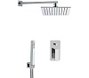 Душевой комплект Remer Rubinetterie Absolute, хром, AU09S02UFS20