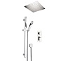 Душевой комплект Remer Rubinetterie Absolute, хром, AU92S01EFS34
