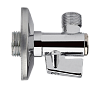 Запорный вентиль с фильтром 3/8*1/2 Remer Rubinetterie, хром, 127A1238