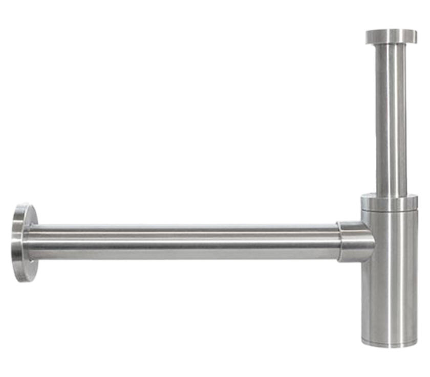 Сифон для раковины Remer Rubinetterie, inox (нержавеющая сталь), SS958L