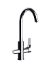 Смеситель для кухни Remer Rubinetterie Class Line, хром, L79DW