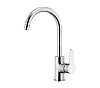 Смеситель для кухни Remer Rubinetterie Winner, хром, W72
