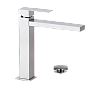 Смеситель для раковины Remer Rubinetterie Q-Design, хром, QD10L