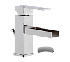 Смеситель для раковины Remer Rubinetterie Qubika Cascata, хром, QC10