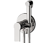 Встраиваемый Встраиваемый смеситель с гигиеническим душем Remer Rubinetterie Energy, хром, EY65W
