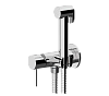 Встраиваемый смеситель с гигиеническим душем Remer Rubinetterie X Style, хром, X65C25W