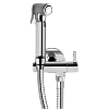 Накладной смеситель с гигиеническим душем Remer Rubinetterie, хром, 332REZ336