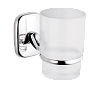 Стакан для зубных щеток Remer Rubinetterie Suite, хром, SU15CR