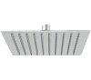 Верхний душ с шарнирным соединением Remer Rubinetterie X Style Inox, нержавеющая сталь, SS357UFS25X