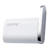 Крючок для ванной Gappo G309, белый / белый/хром / хром, G30905-18