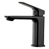 Смеситель для раковины Gappo G28-6, черный, G1028-6