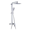 Душевая стойка Gappo G07-8, глянцевая, белый, G2407-30