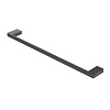 Полотенцедержатель прямоугольный Cezares Slider, черный матовый, SLIDER-TH-60-NOP