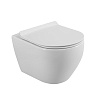 Унитаз с сиденьем Cezares Stylus, подвесной, CZR-513-TH-R/CZR-076-SC