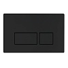 Кнопка смыва BelBagno, черный матовый, BB044NERO