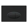 Кнопка смыва BelBagno, черный матовый, BB054NERO