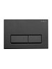 Кнопка смыва BelBagno, черный матовый, BB-15R-NERO.M