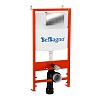 Инсталляция для унитаза с кнопкой BelBagno, хром глянцевый, BB026/BB041CR