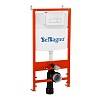Инсталляция для унитаза с кнопкой BelBagno, белый глянцевый, BB026/BB042BL