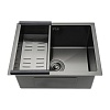 Кухонная мойка Gappo, графит, GS5040-6