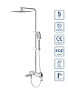 Душевая система BelBagno Luce, хром, LUC-VSCM-CRM