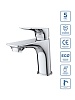 Смеситель для раковины BelBagno Marino, хром, MARINO-LVM-CRM-W0