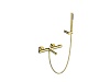 Смеситель для ванны BelBagno Uno, золото, UNO-VASM/DFS-ORO