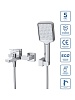 Смеситель для ванны BelBagno Ardente, хром, ARDENTE-VASM-CRM