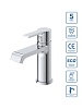 Смеситель для раковины BelBagno Aurora, хром, AURORA-LVM-CRM-W0
