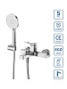 Смеситель для ванны BelBagno Albano, хром, ALBANO-VASM-CRM