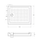Душевой поддон Cezares TRAY-A-AH, 100x80, TRAY-A-AH-100/80-15-W - изображение 3