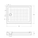 Душевой поддон Cezares TRAY-A-AH, 110x80, TRAY-A-AH-110/80-15-W - изображение 3