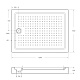 Душевой поддон Cezares TRAY-A-AH, 120x90, TRAY-A-AH-120/90-15-W0 - изображение 2