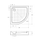 Душевой поддон Cezares TRAY-A-R, 80x80, TRAY-A-R-80-550-15-W - изображение 3