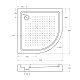 Душевой поддон Cezares TRAY-A-R, 95x95, TRAY-A-R-95-550-15-W - изображение 3