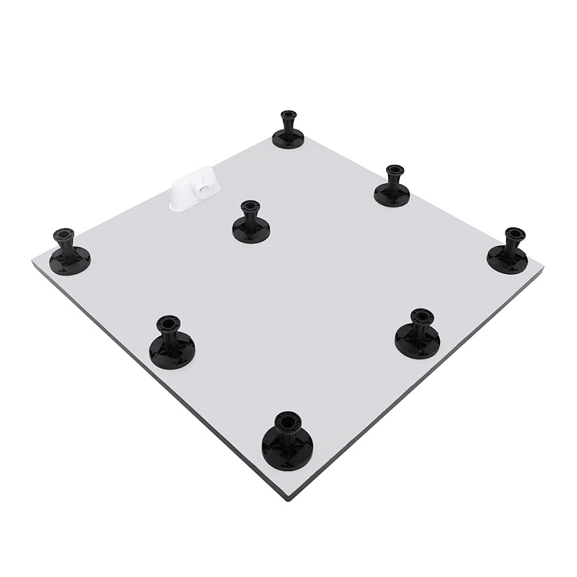 Душевой поддон Cezares TRAY-AS-A, 100x100, чёрный матовый, TRAY-AS-A-100-30-NERO