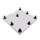 Душевой поддон Cezares TRAY-AS-A, 100x100, чёрный матовый, TRAY-AS-A-100-30-NERO - изображение 9