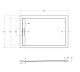 Душевой поддон Cezares TRAY-AS-AH, 120x80, белый, TRAY-AS-AH-120/80-30-W - изображение 3