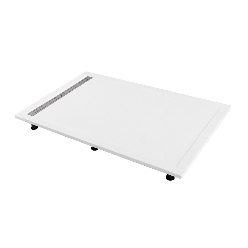 Душевой поддон Cezares TRAY-AS-AH, 140x80, белый, TRAY-AS-AH-140/80-30-W