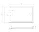Душевой поддон Cezares TRAY-AS-AH, 140x90, белый, TRAY-AS-AH-140/90-30-W - изображение 15