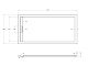 Душевой поддон Cezares TRAY-AS-AH, 160x80, белый, TRAY-AS-AH-160/80-30-W - изображение 3
