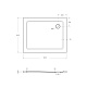 Душевой поддон Cezares TRAY-M-AH, 100x80, TRAY-M-AH-100/80-35-W - изображение 2