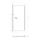 Душевой поддон Cezares TRAY-M-AH, 170x80, TRAY-M-AH-170/80-35-W - изображение 3