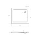 Душевой поддон Cezares TRAY-M-AH, 90x80, TRAY-M-AH-90/80-35-W - изображение 2