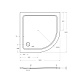Душевой поддон Cezares TRAY-M-R, 100x100, TRAY-M-R-100-550-35-W - изображение 2